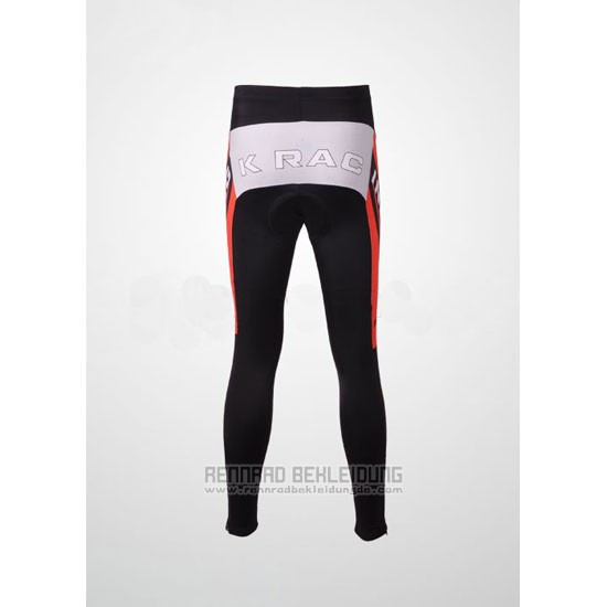 2010 Fahrradbekleidung Rock Racing Rot und Hellblau Trikot Langarm und Tragerhose